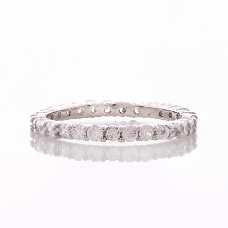 Silver Ring - Exquisite Zircons