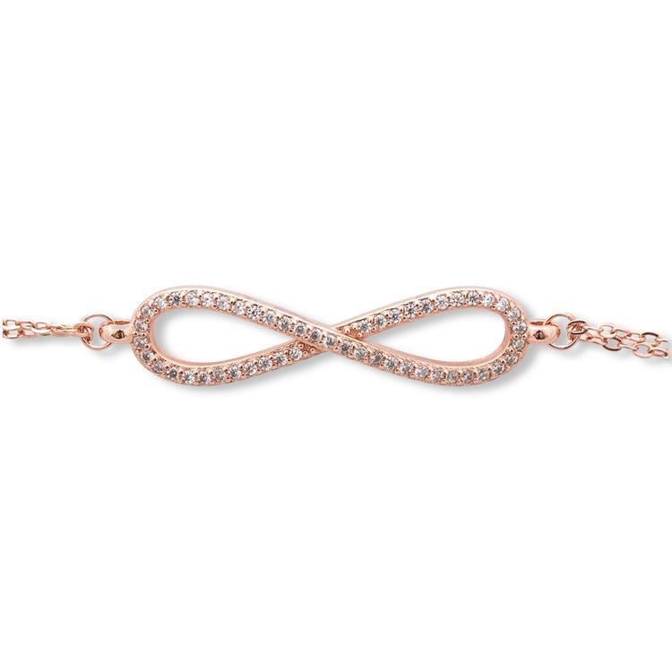 Silver Bracelet - Dazzling Infinity