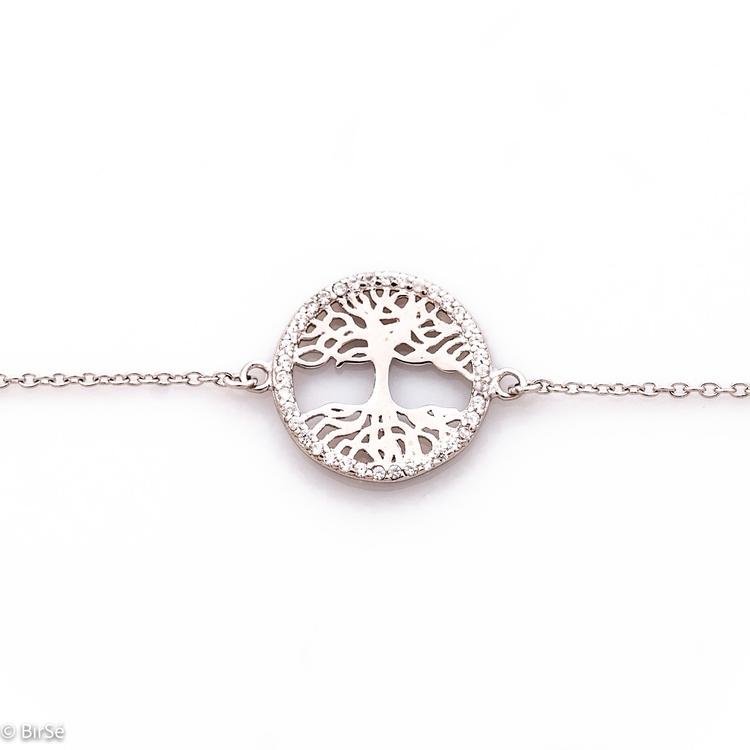 Silver bracelet - Tree of Life