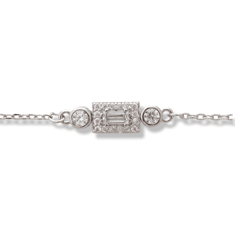 Silver bracelet - Finesse