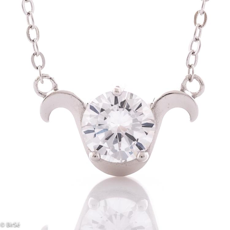 Silver necklace - Aries