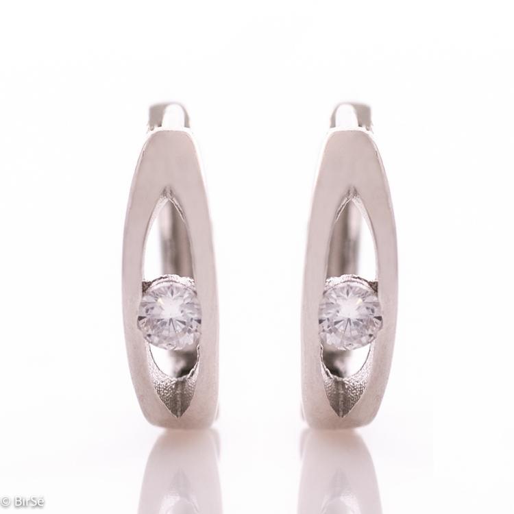 Silver earrings - Rings