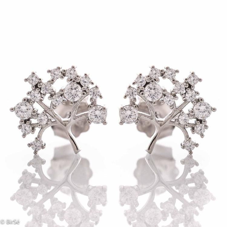 Silver earrings - Tree of Life