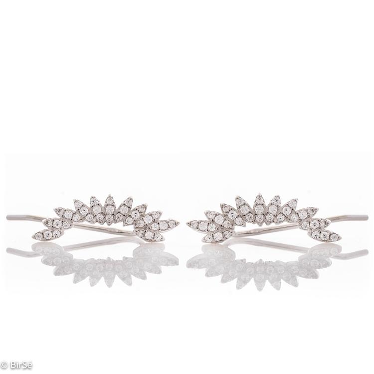 Silver earrings - Phoebe Splendor