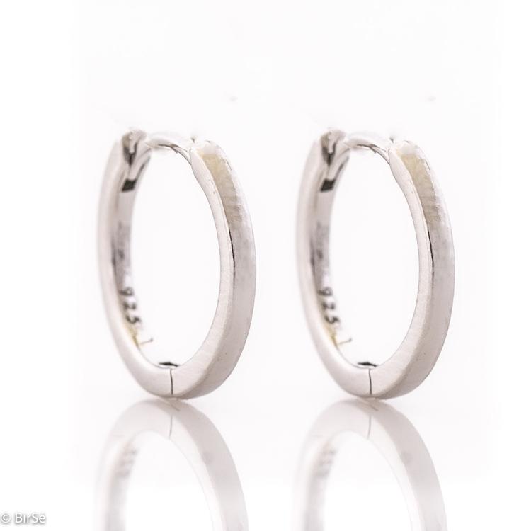 Silver earrings - Rings