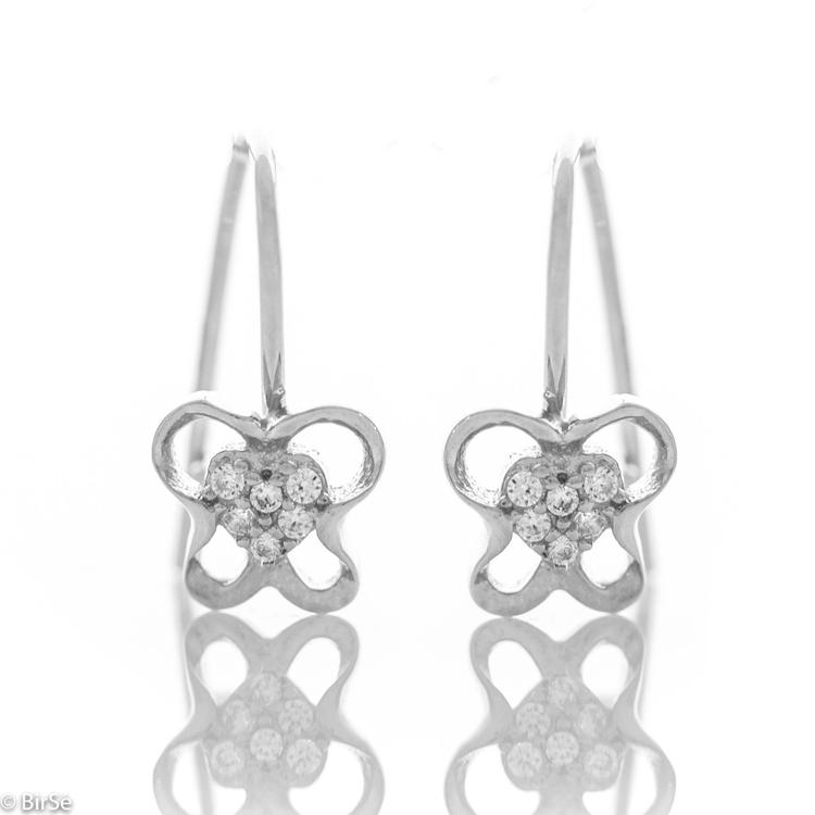 Silver earrings - Beauty