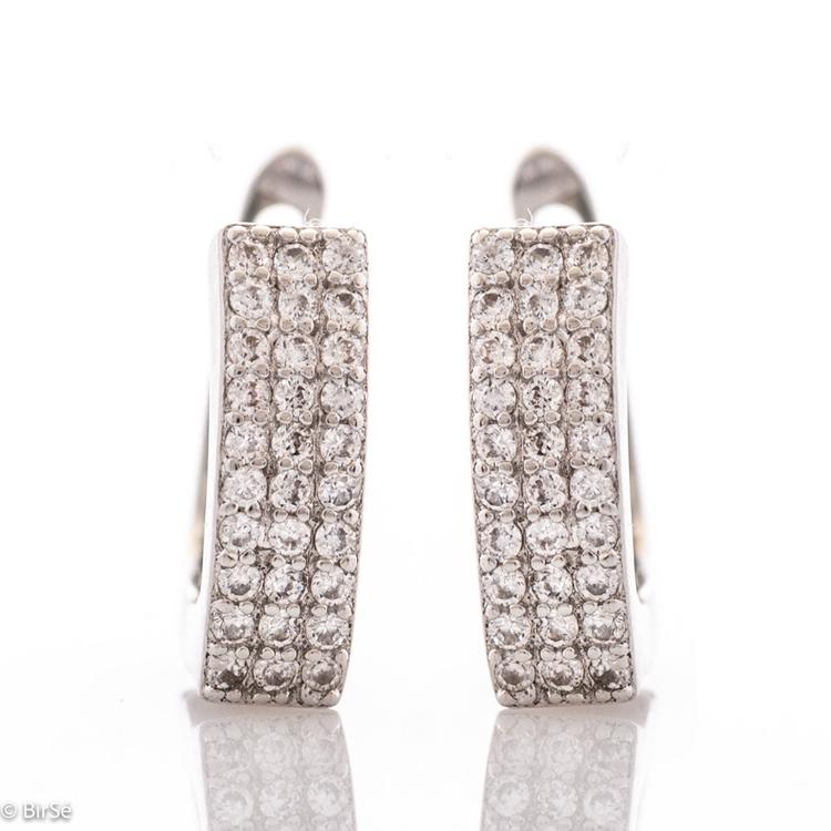Silver earrings - Radiance