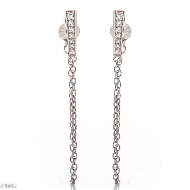 Silver Earrings - Hanging 