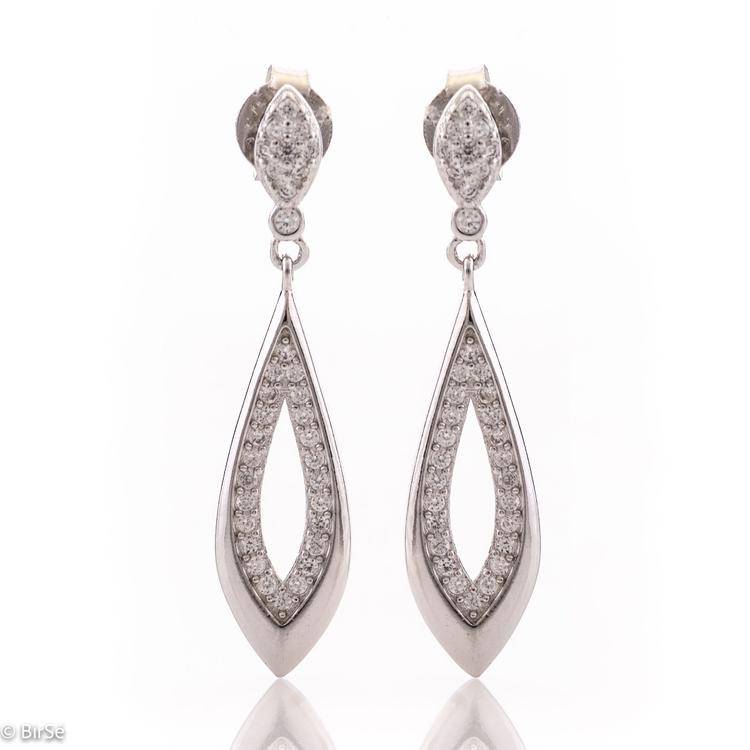 Silver earrings - Gracia