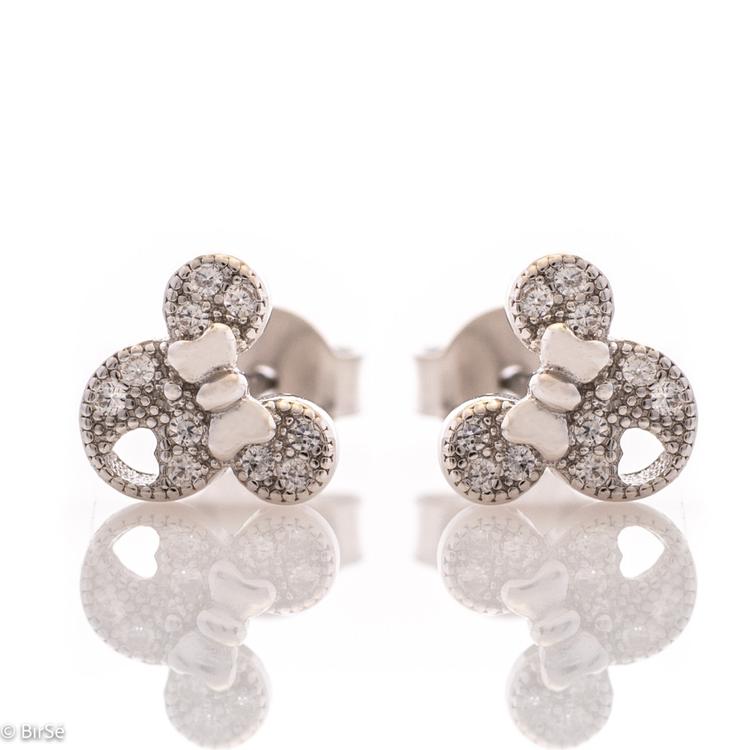 Silver earrings - Ears