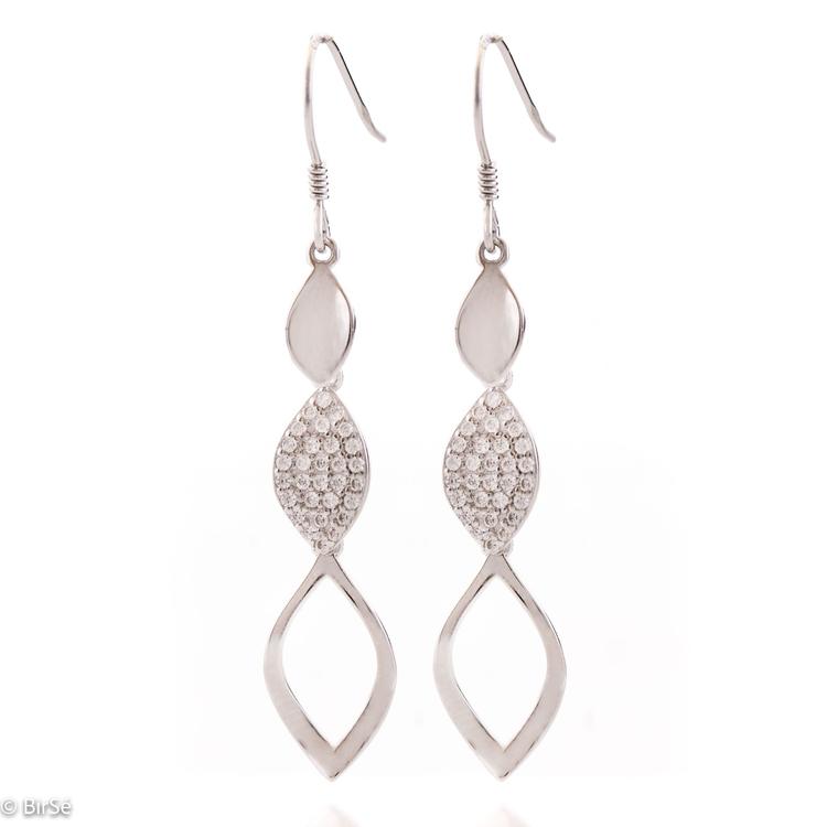 Silver earrings - Laska