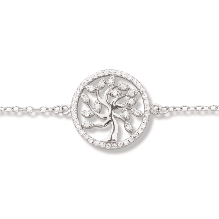 Silver bracelet - Tree of Life