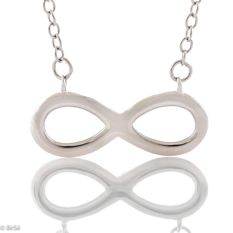 Silver Necklace - Pure Infinity