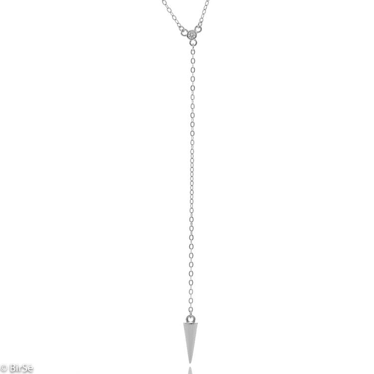 Silver necklace - Finesse