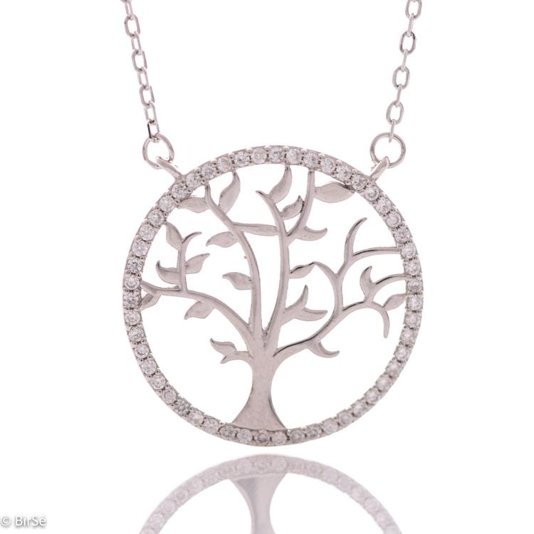 Silver necklace - Tree of Life