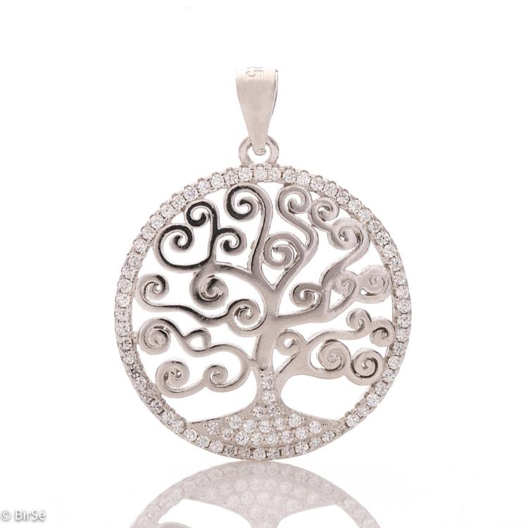 Silver Pendant - The Tree of Life