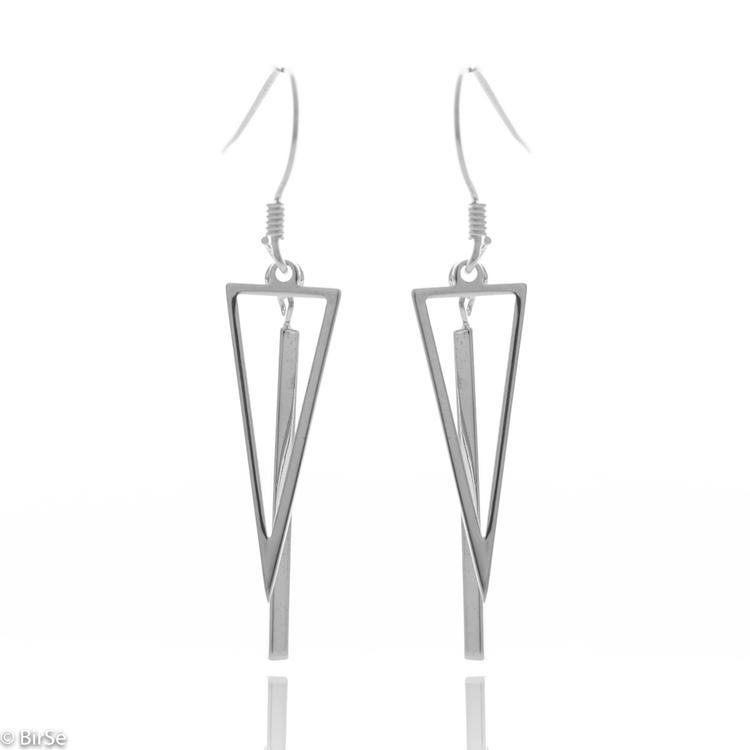 Silver Earrings - Hanging