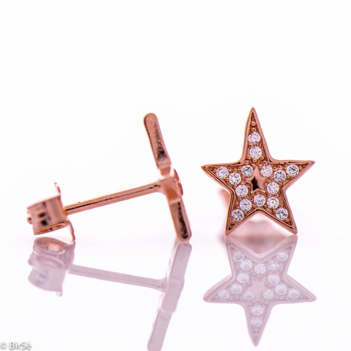 Silver Earrings - Stars