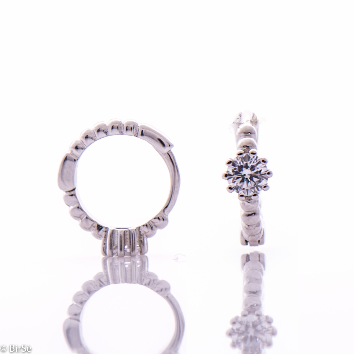 Silver Earrings - Rings