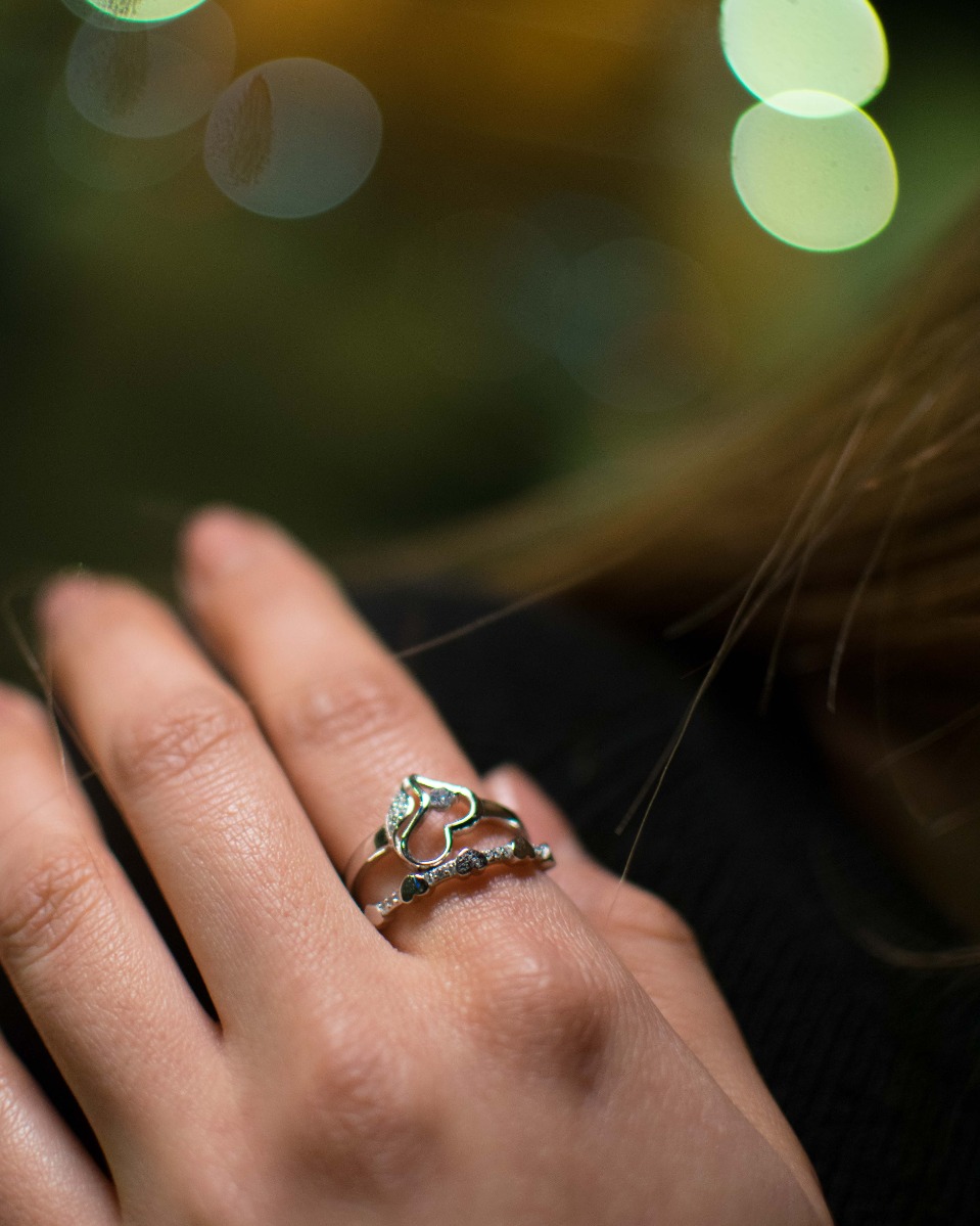 Silver Heart Ring