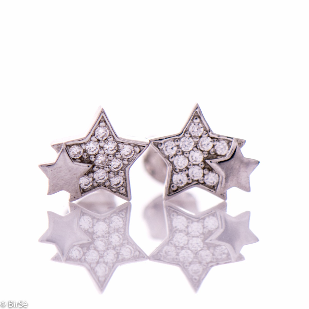 Silver Star Earrings | Wholesale Silver Earrings