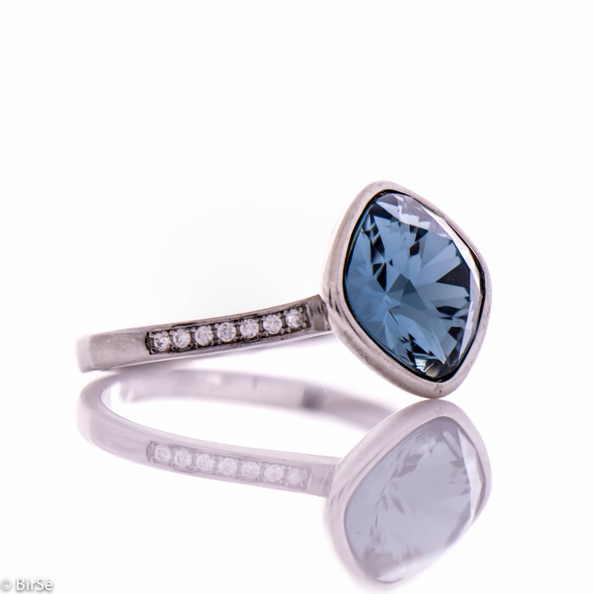 Silver Ring - Crystal