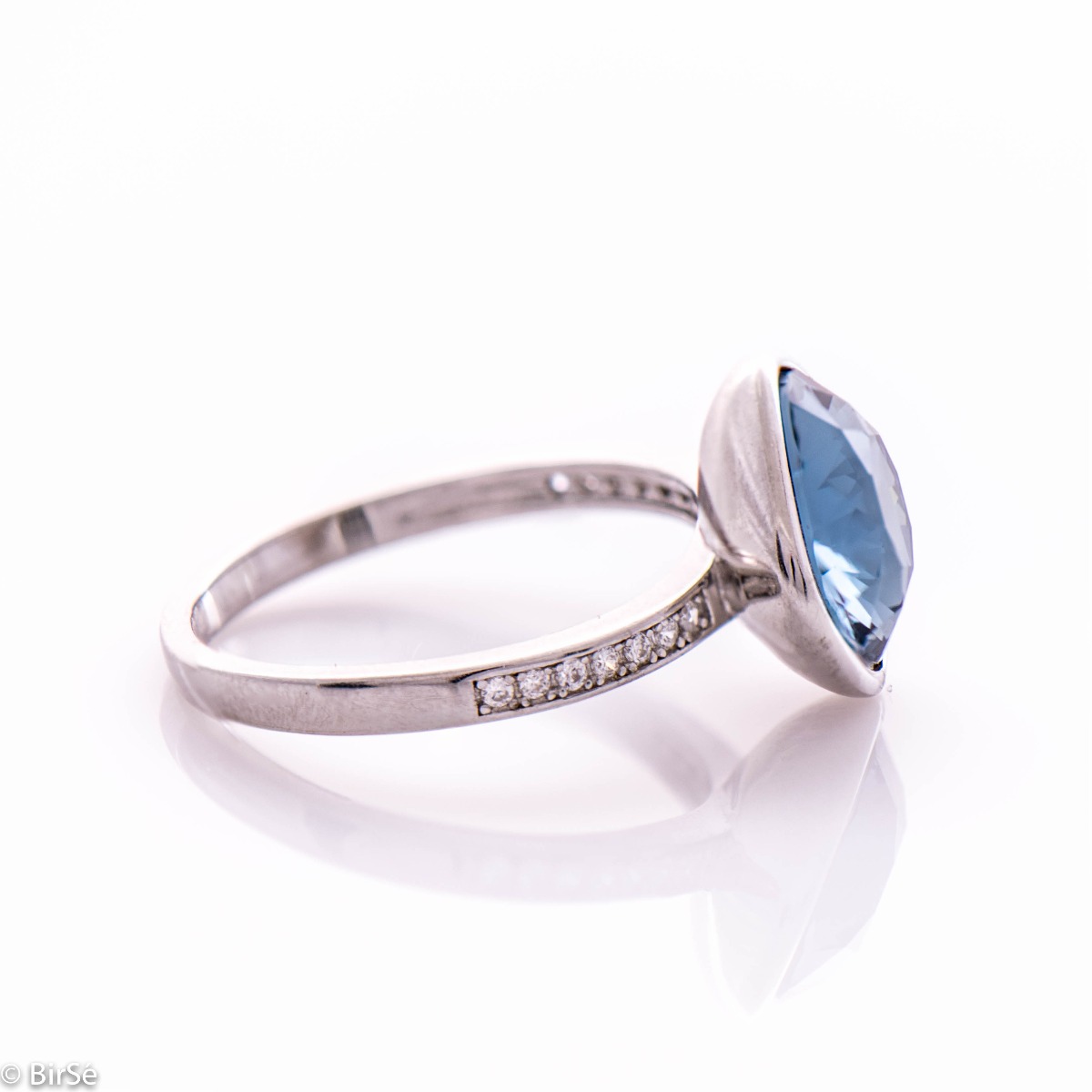 Silver Ring - Crystal