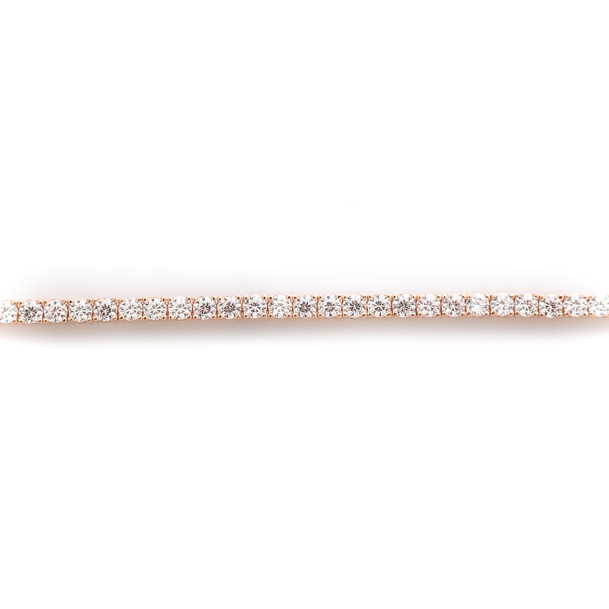 Silver Tennis Bracelet with Zirconia