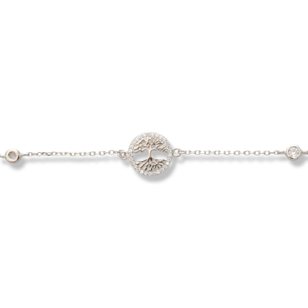 Silver Tree of Life Bracelet