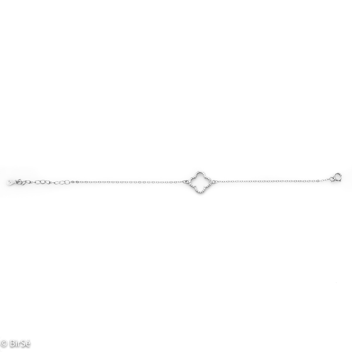 Silver Clover Bracelet