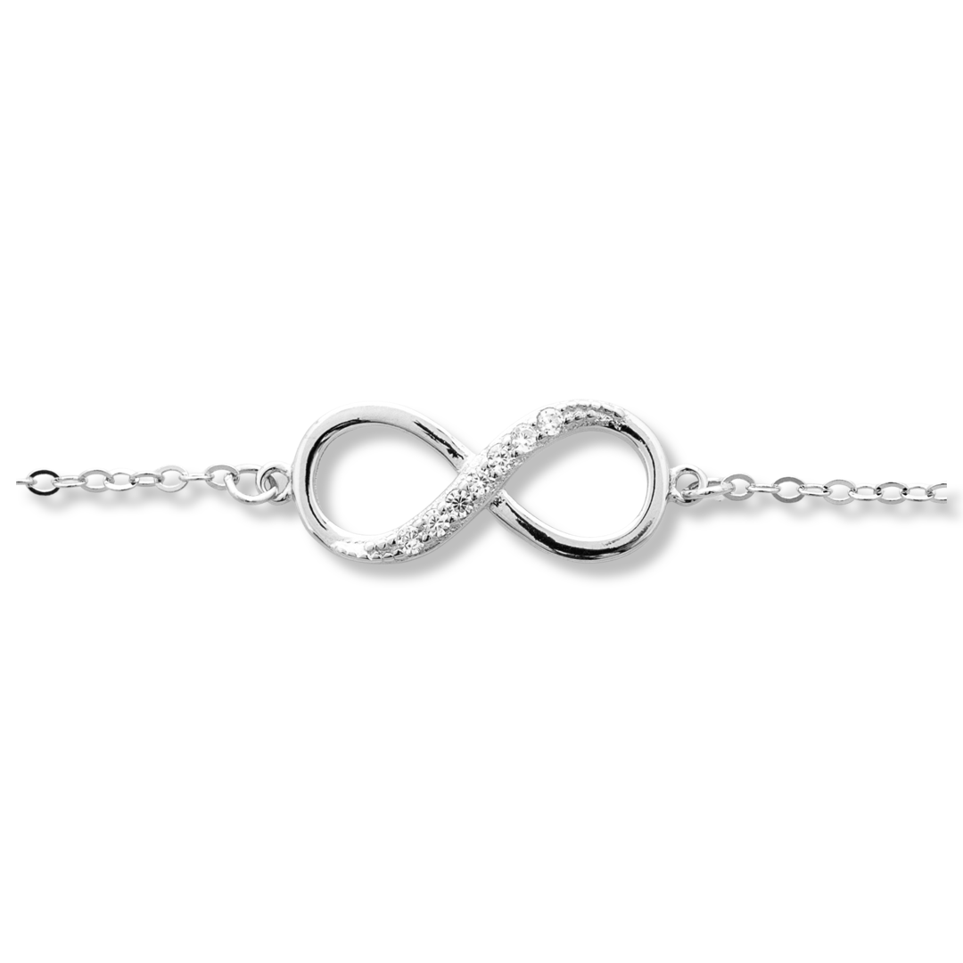 Silver Infinity Bracelet 