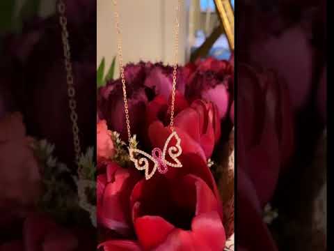 Silver necklace - Butterfly § Infinity 