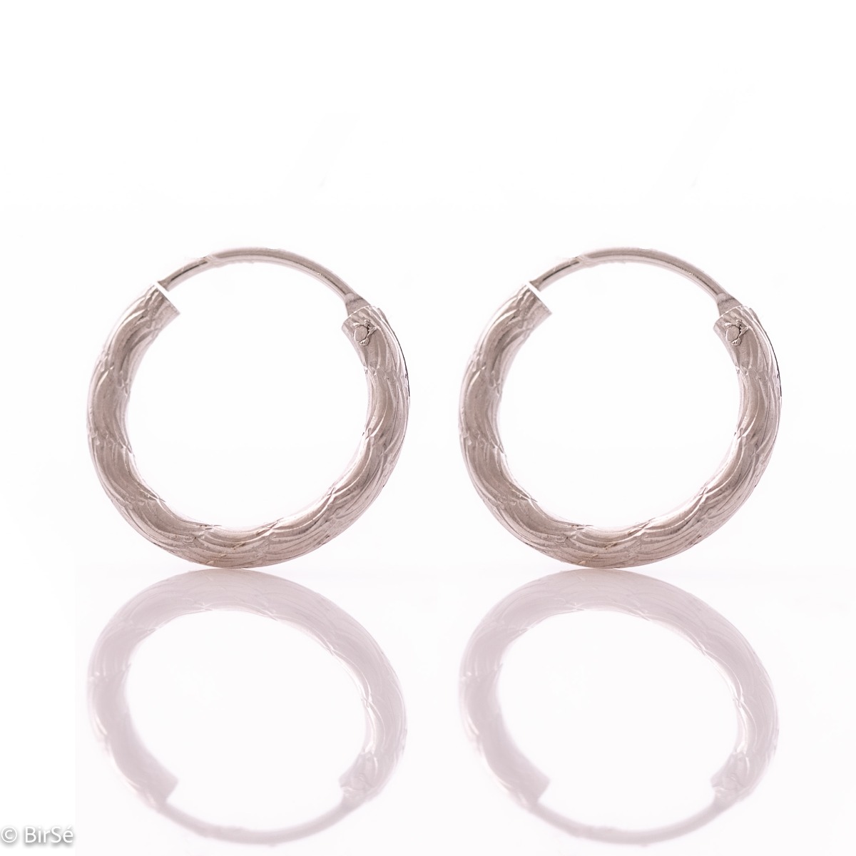 Silver earrings - Rings