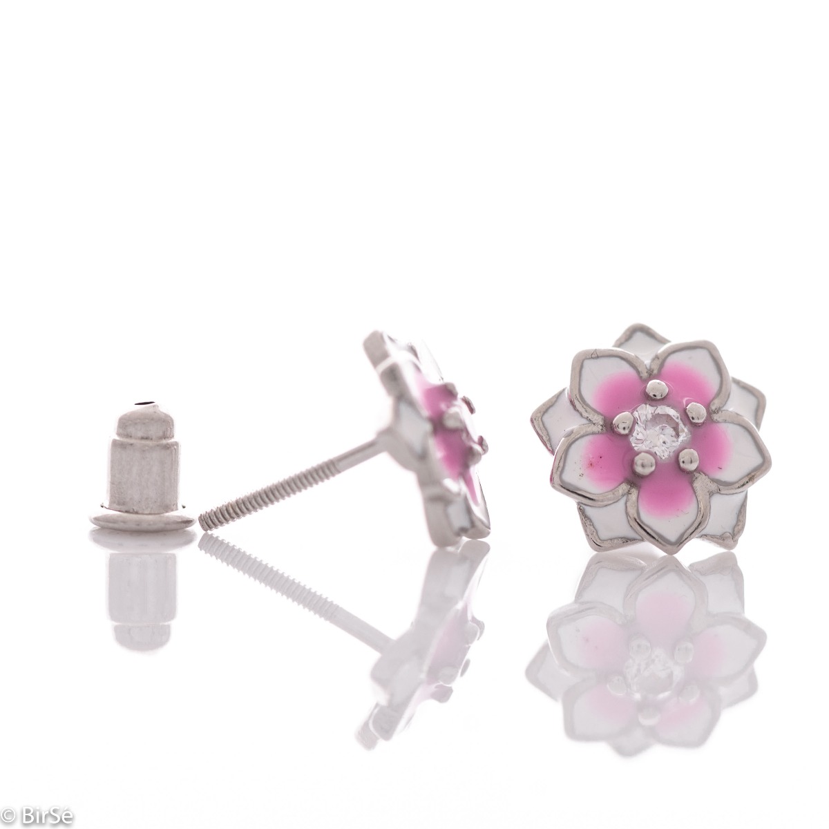 Silver earrings - Dahlia