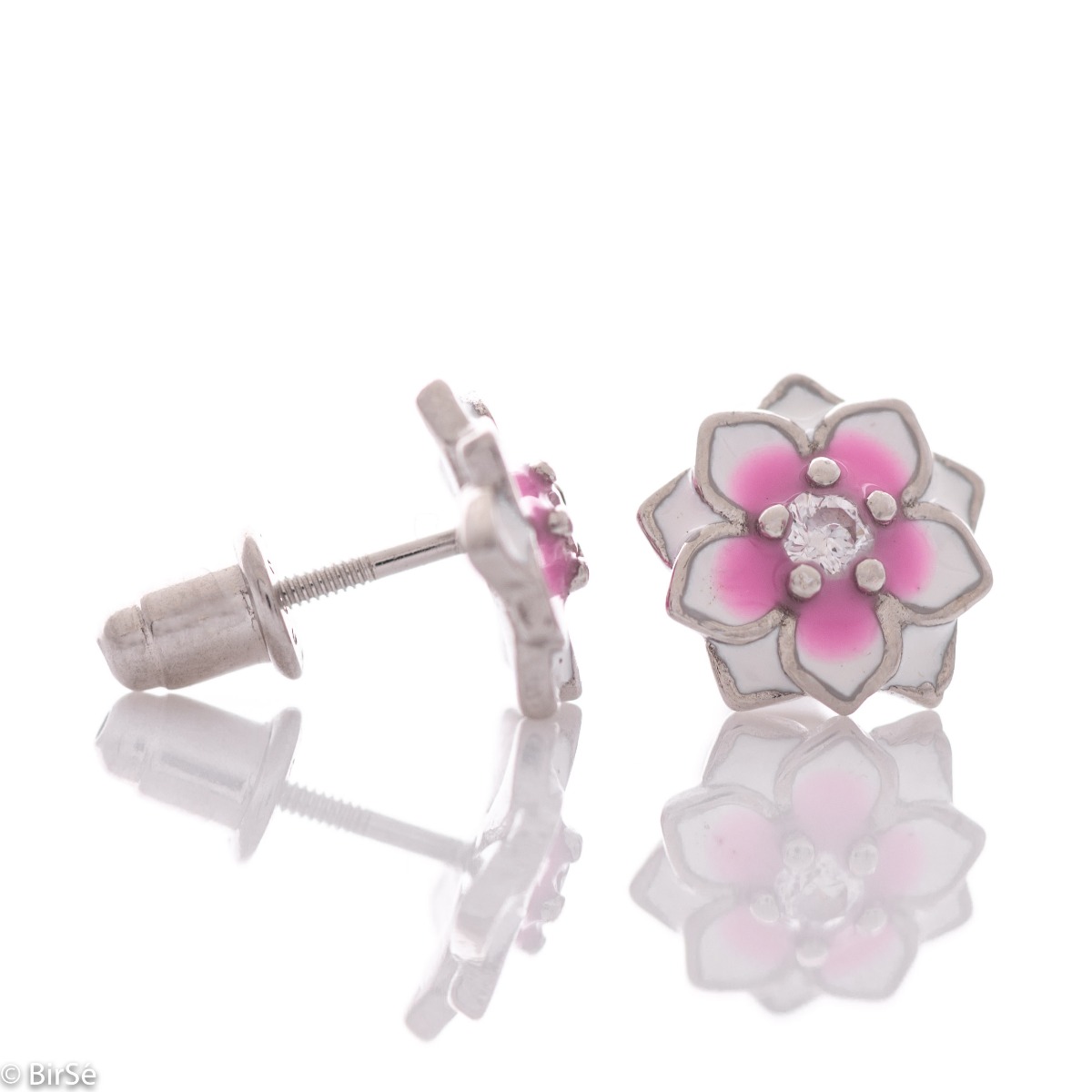 Silver earrings - Dahlia