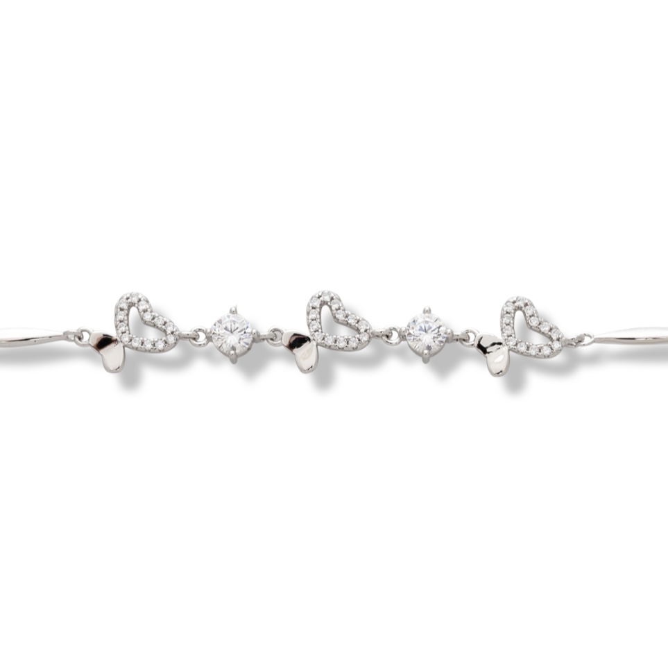 Silver Butterfly Bracelet