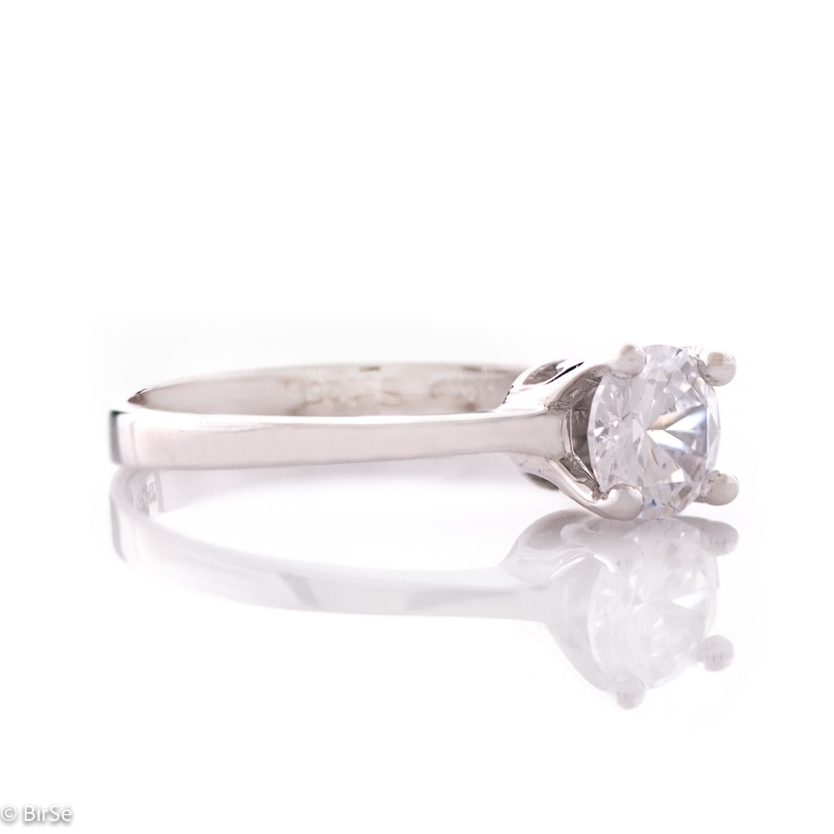 Silver Ring - Glamorous Zircon