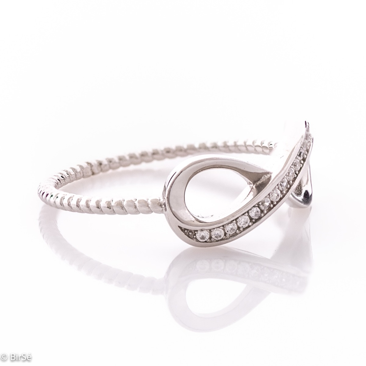 Silver Infinity Ring