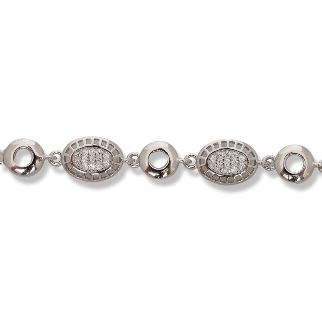 Silver Bracelet - Coin