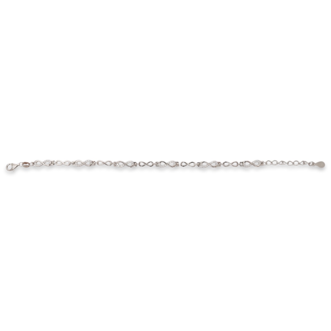 Silver Infinity Bracelet 