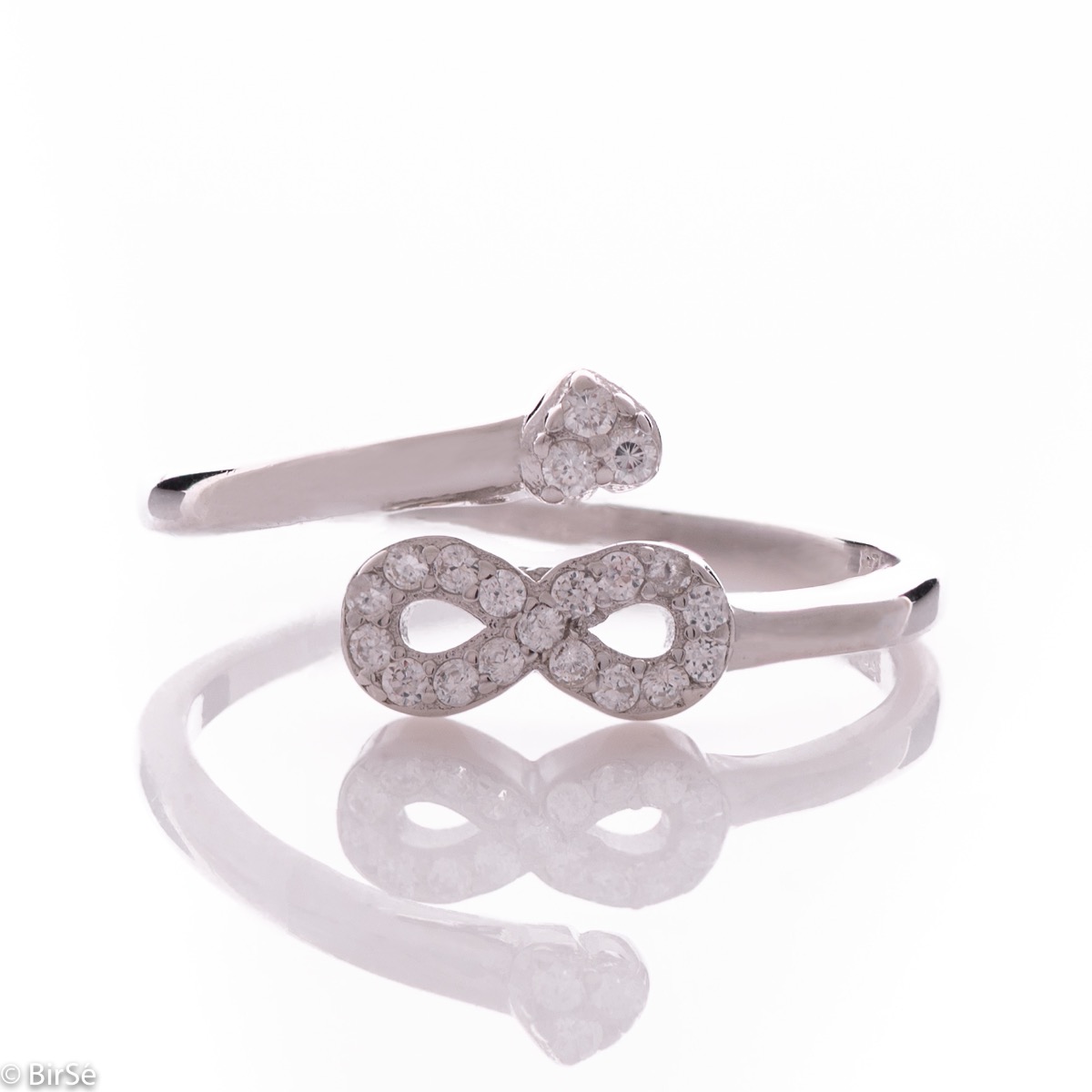 Silver Infinity Ring