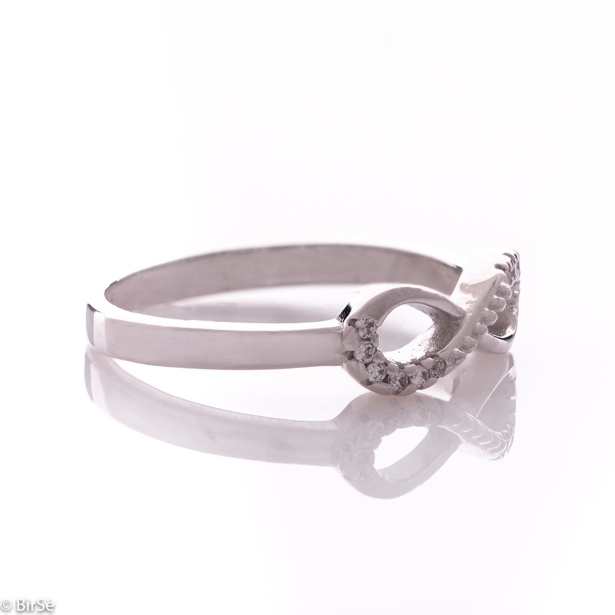 Silver Infinity Ring