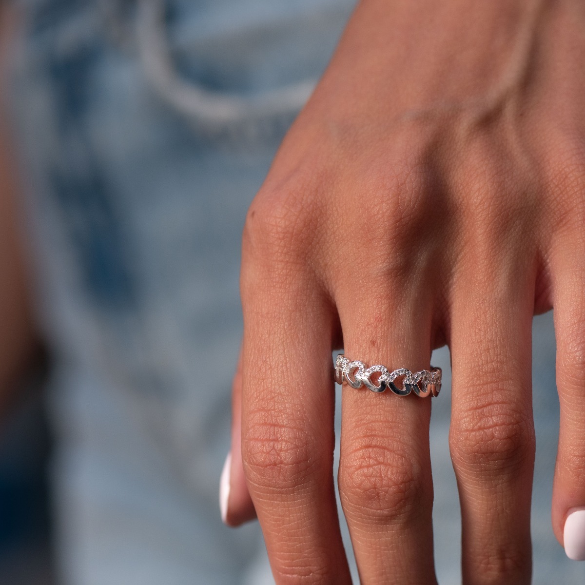 Silver Heart Ring