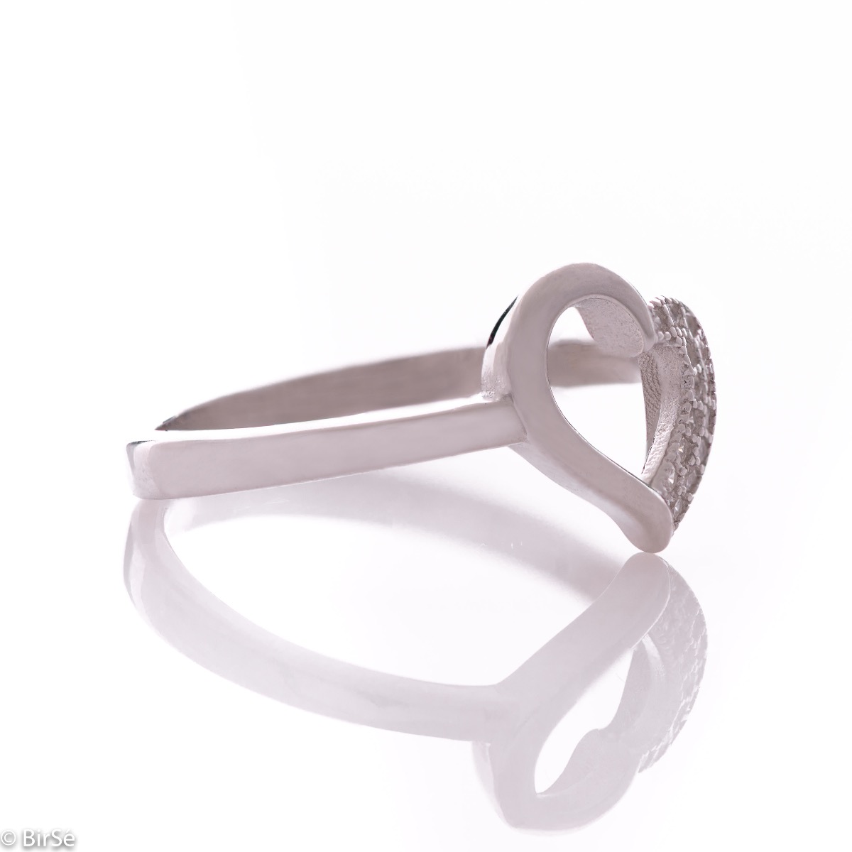 Silver Heart Ring