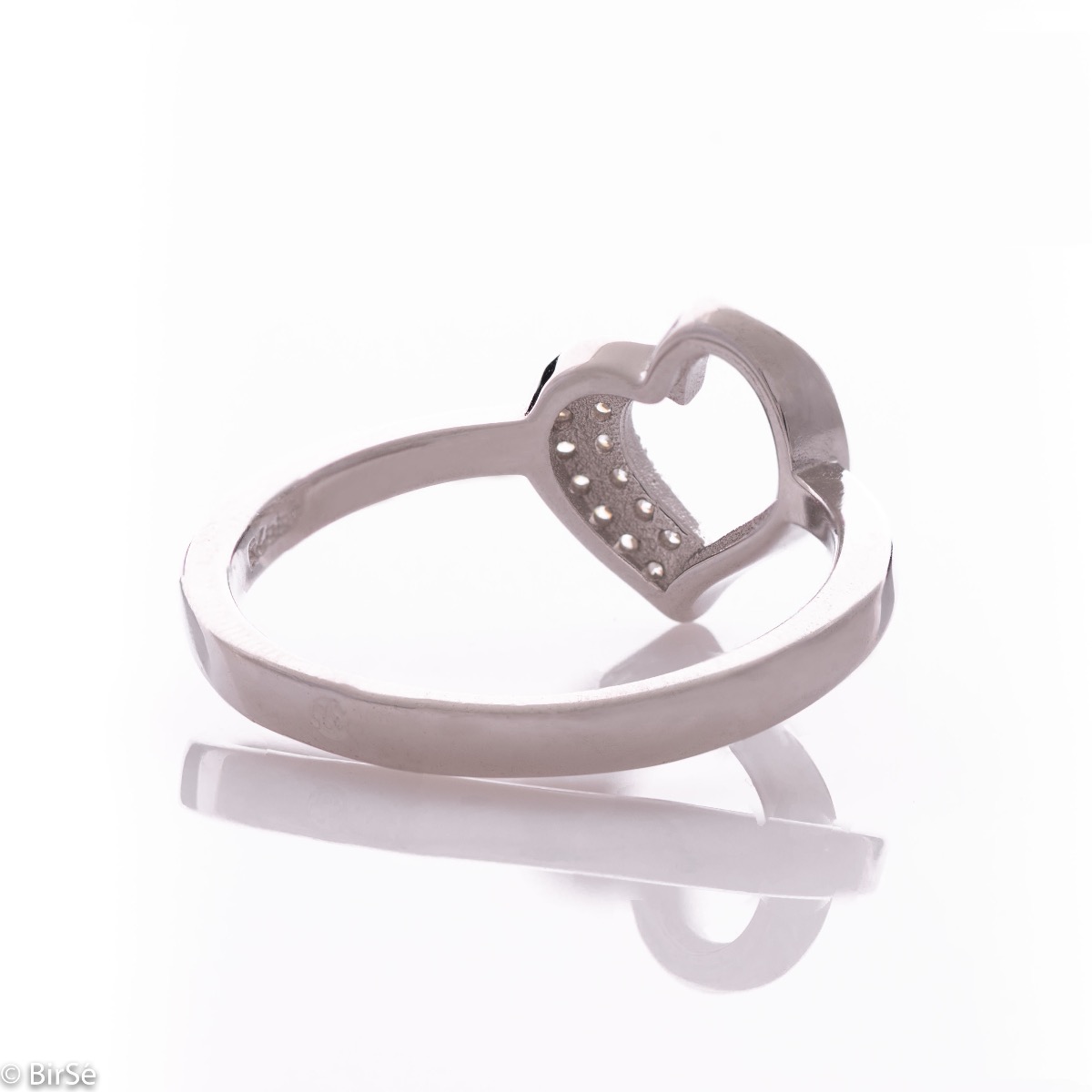 Silver Heart Ring