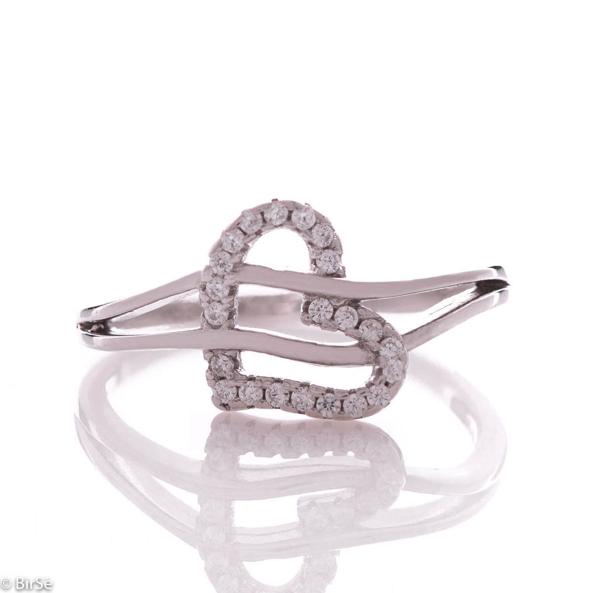 Silver Heart Ring