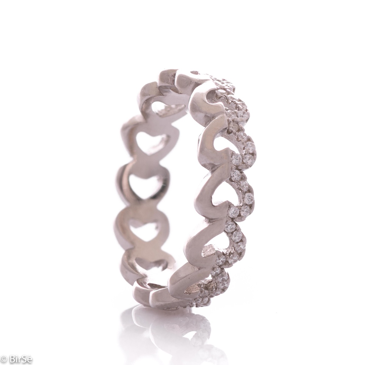 Silver Heart Ring