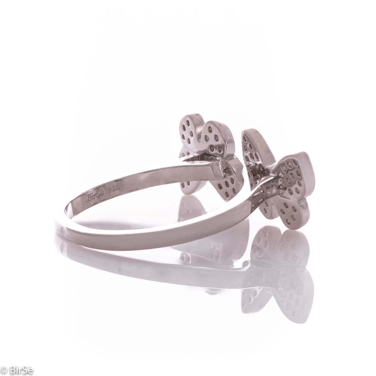 Silver Butterfly Ring