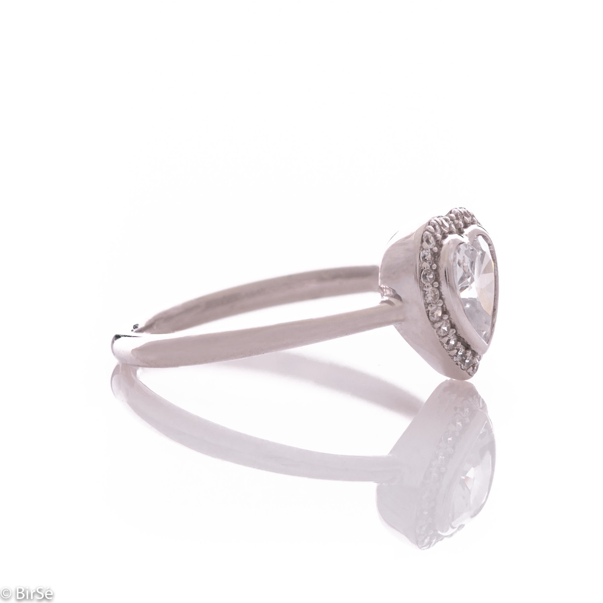 Silver Heart Ring