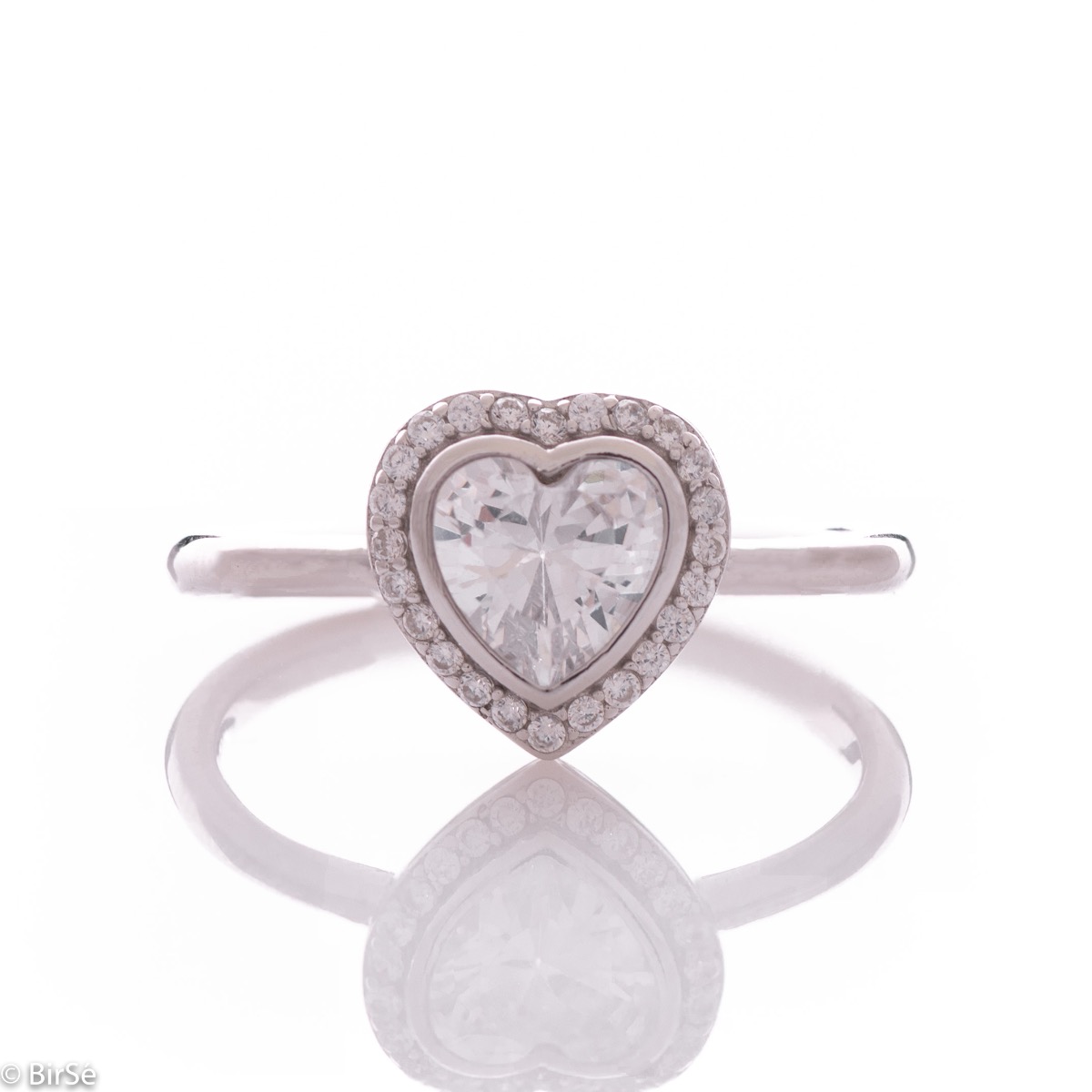 Silver Heart Ring